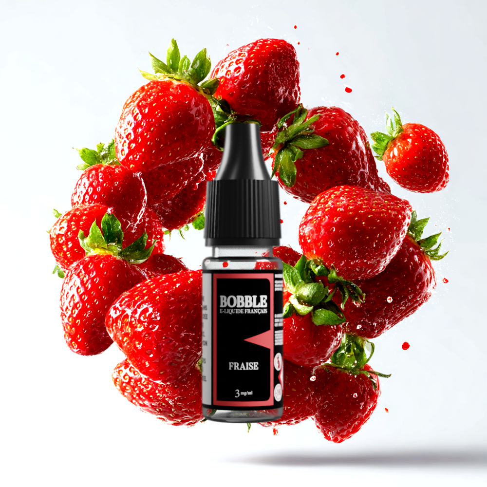 Bobble 10ml - Fraise  (3 mg/mL)