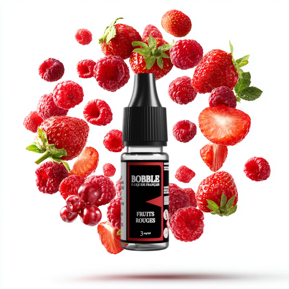 Bobble 10ml - Fruits Rouges (3 mg/mL)