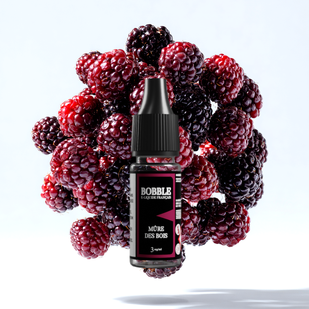 Bobble 10ml - Mûre Des Bois (3 mg/mL)