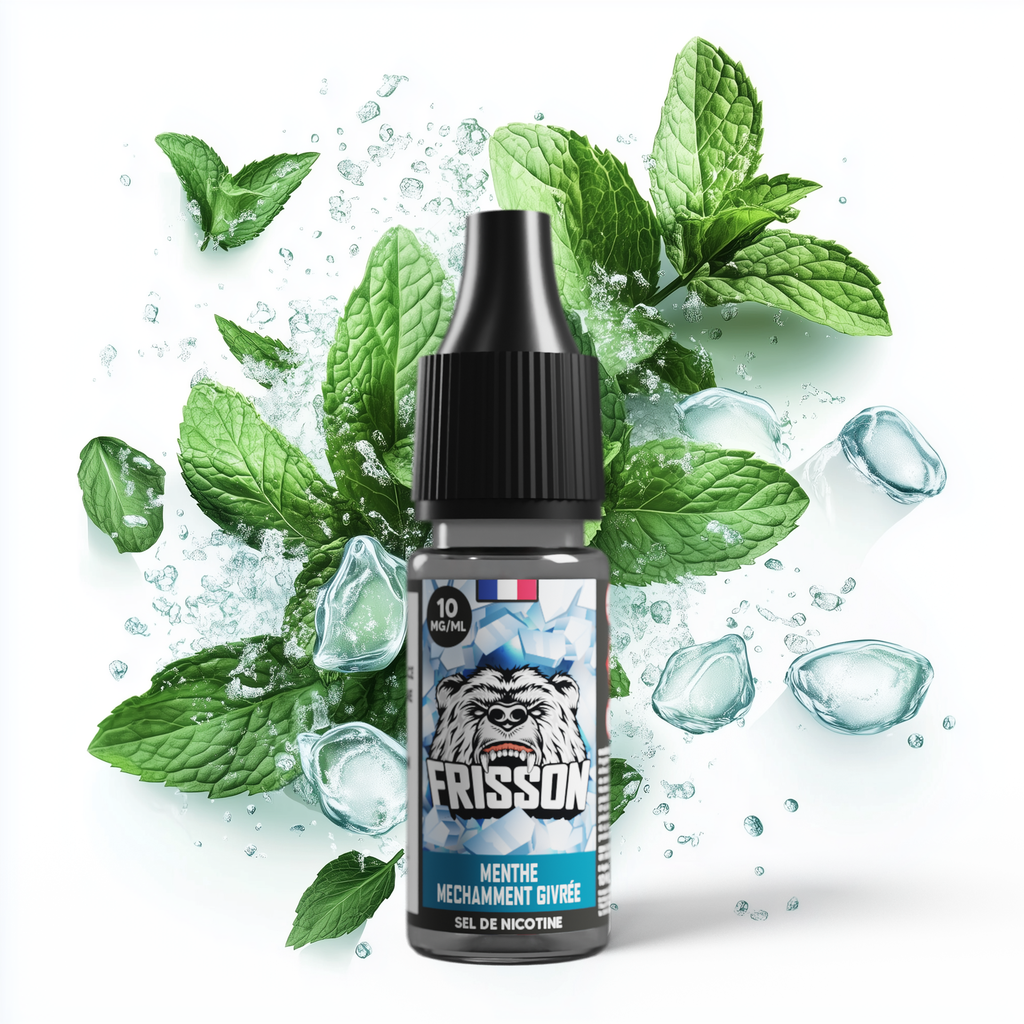 Frisson 10ml - Menthe Méchamment Givrée  (3 mg/mL)