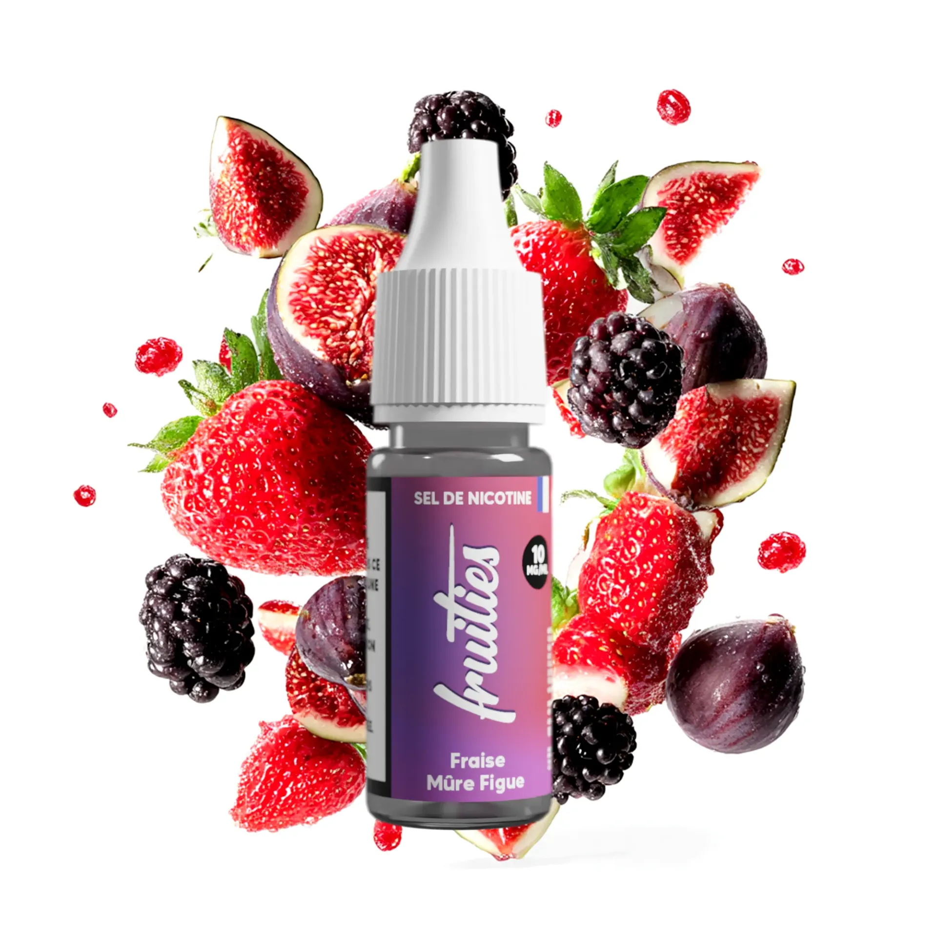 Fruities 10ml SDN (boite de 6) - Fraise Mure Figue 