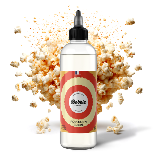 [EL250-084] Bobble Bar 250ml Pop-Corn Sucré