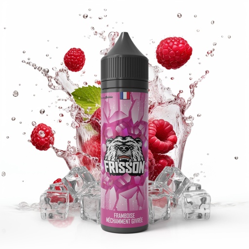 [FRIS-FMG50] Frisson 50ml - Framboise Méchamment Givrée