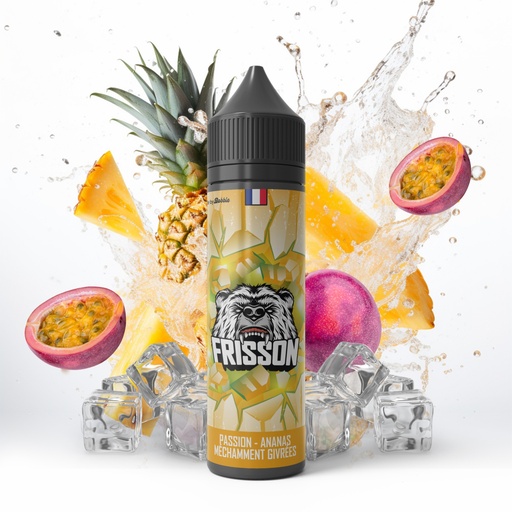 [FRIS-PMG50] Frisson 50ml - Passion Ananas Méchamment Givrée