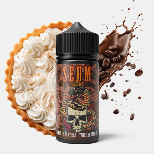 [SEUM-CM100] Seum 100ml - Café Chantilly Tarte de Mamie