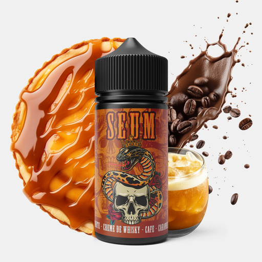 [SEUM-CW100] Seum 100ml - Tarte Crème de Whisky Café Caramel