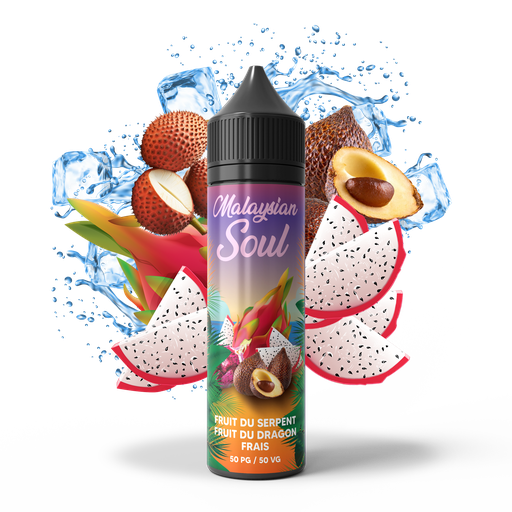 [SOUL-SD50] Malaysian Soul 50ml - Fruit du Serpent Fruit du Dragon Frais