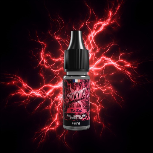 Shocking 10ml Sel de Nicotine - The Red