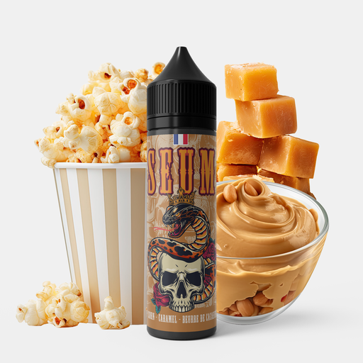 [SEUM-PC50] Seum 50ml - Pop Corn Caramel Beurre de Cacahuète