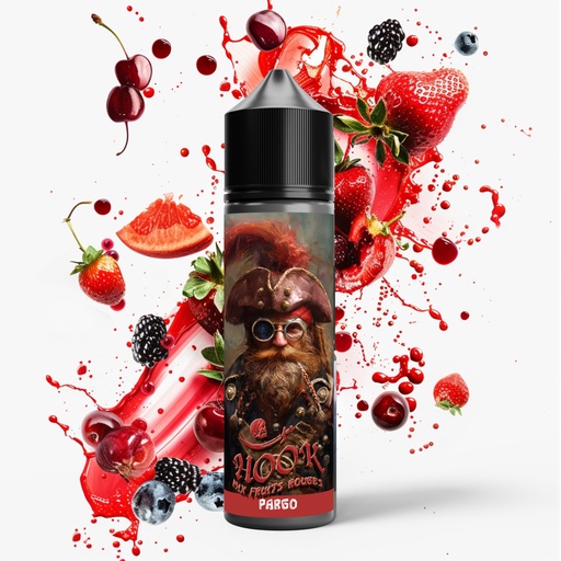 Hook 50ml - Pargo - Mix Fruits Rouges