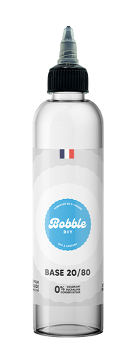 [B250-B20-80] Bobble Bar 250ml Base PG20 / VG80