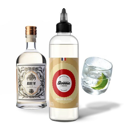 [B250-RHUM] Bobble Bar 250ml Rhum Blanc