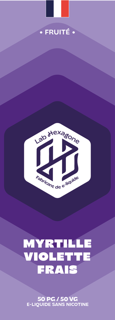 Lab Hexagone - Myrtille Violette Frais 1L
