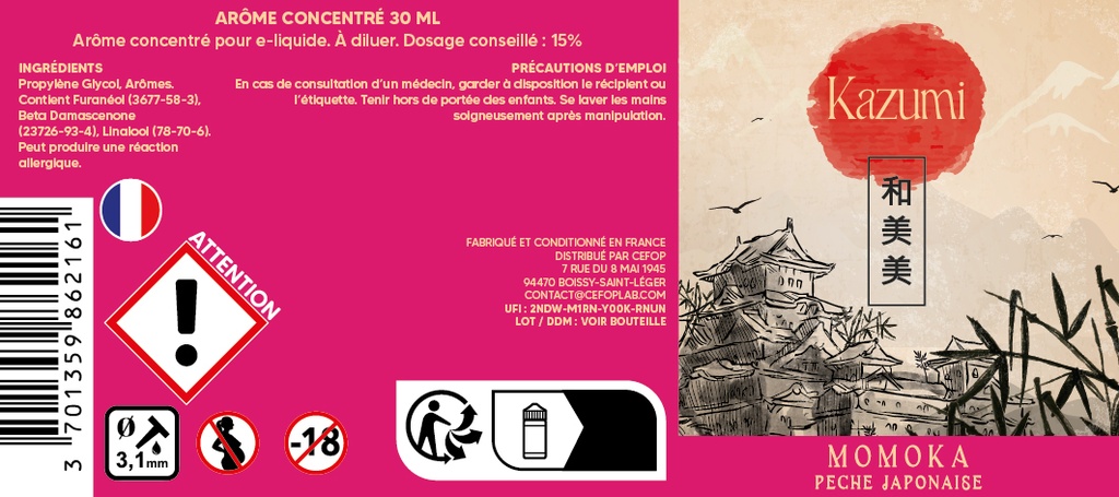 Kazumi 30ml - Momoka 