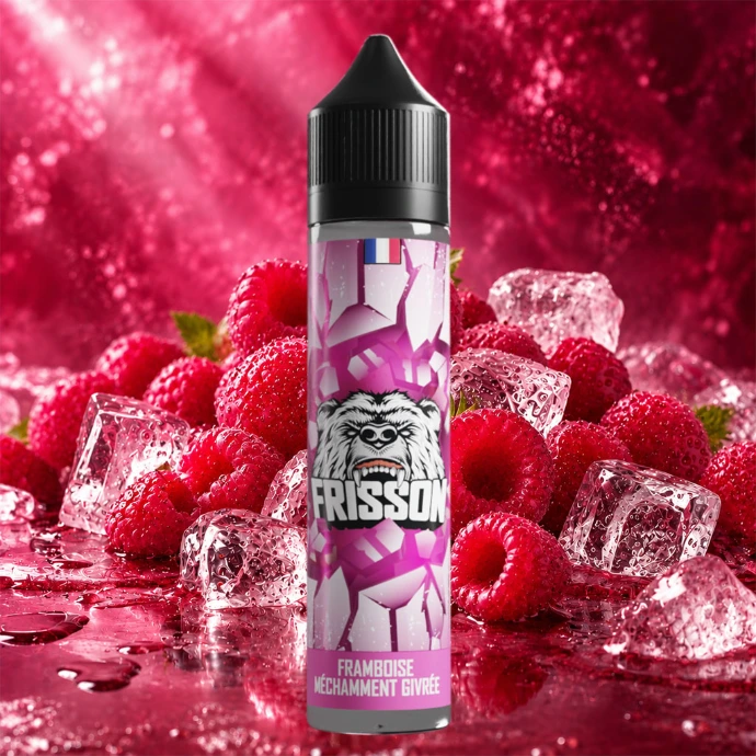 Frisson 50ml - Framboise Méchamment Givrée