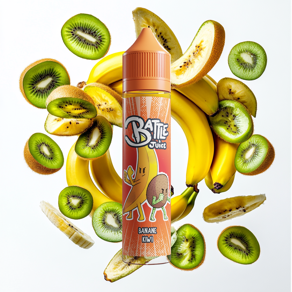[BJUICE-BK50] Battle Juice 50ml - Banane Kiwi