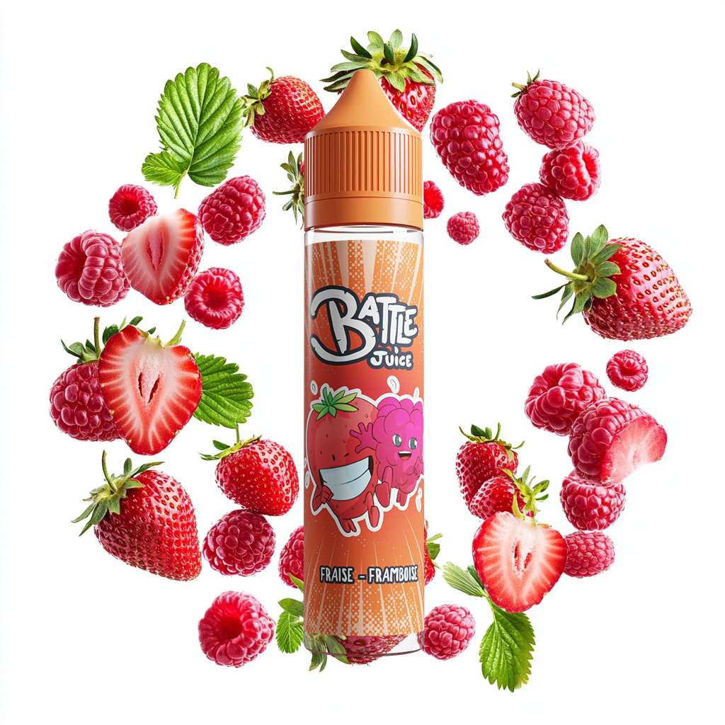 [BJUICE-FF50] Battle Juice 50ml - Fraise Framboise