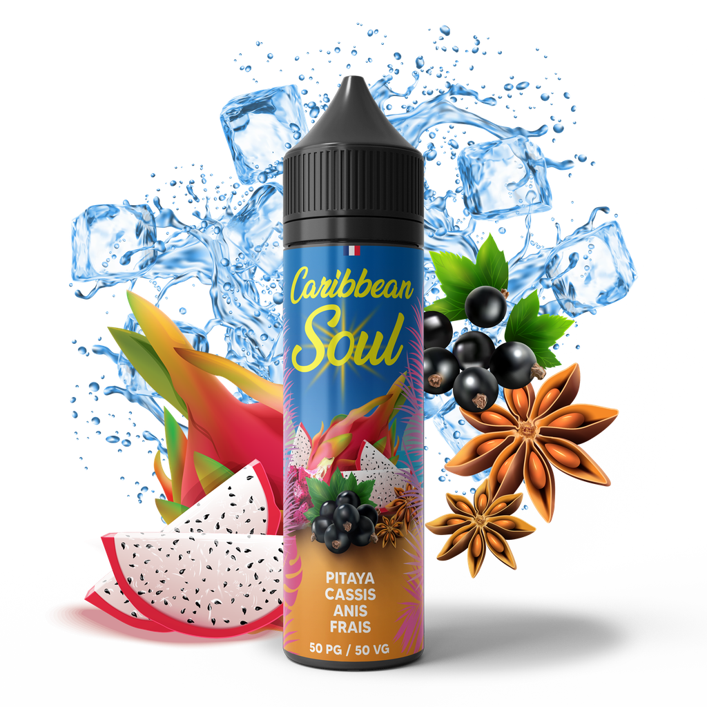 Caribbean Soul 50ml - Pitaya Cassis Anis Frais