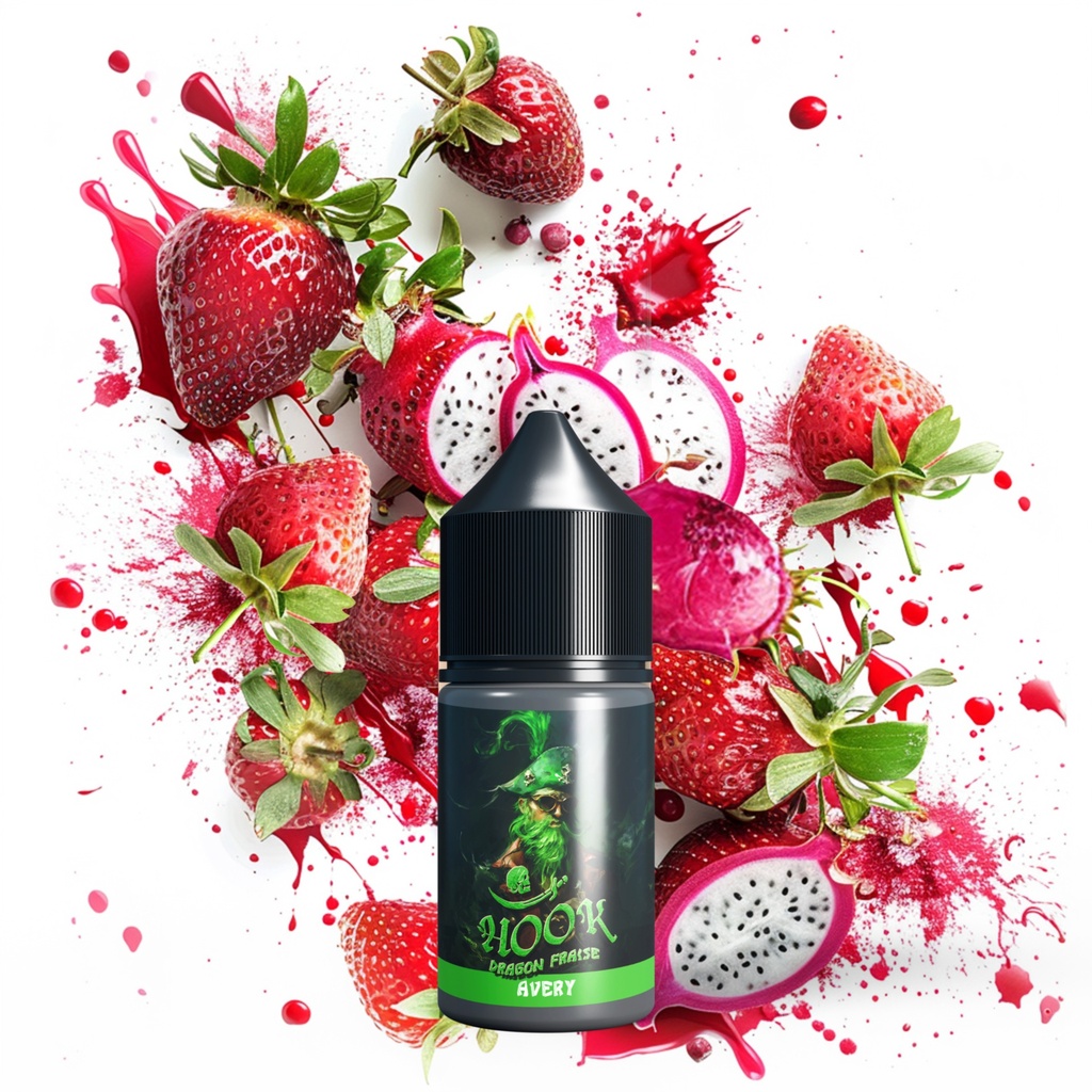 Hook 30ml Concentré - Avery -Dragon Fraise