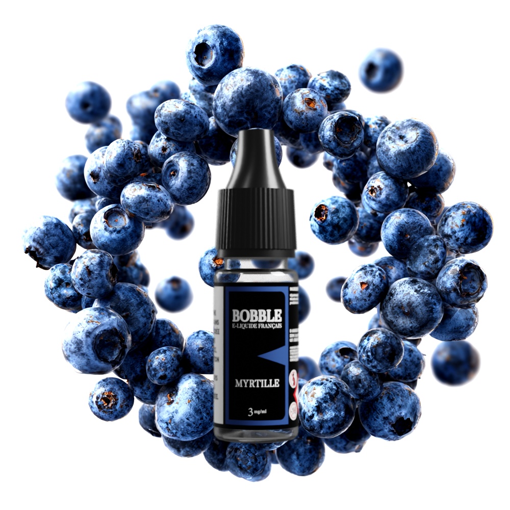 Bobble 10ml - Myrtille (Boîte de 6) 