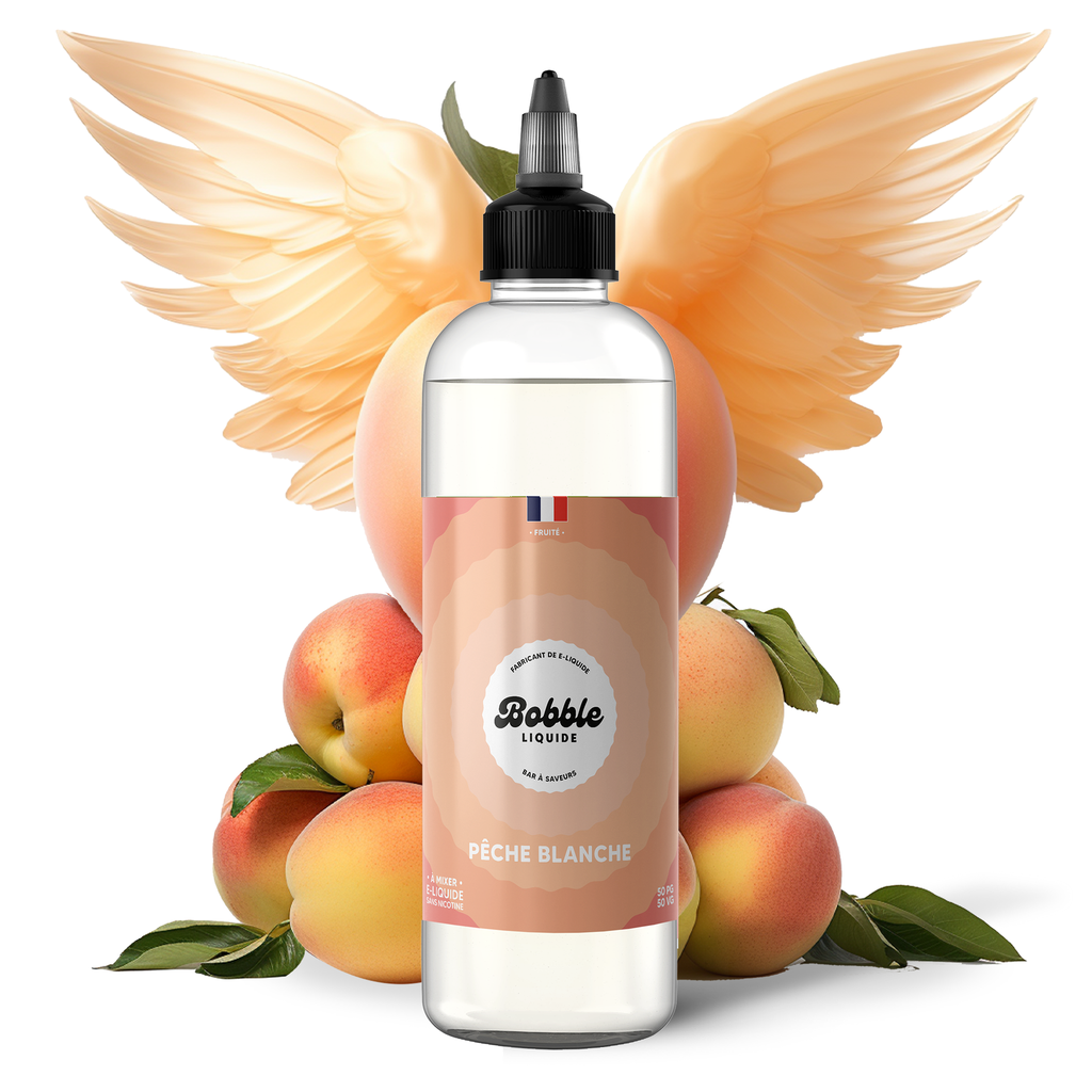 [B250-PECHB] Bobble Bar 250ml - Pêche blanche