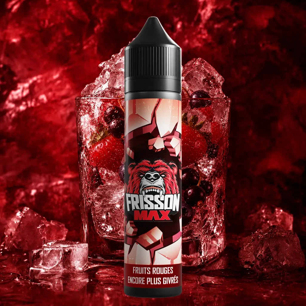 Frisson Max 50ml - Fruits Rouges Encore Plus Givrés