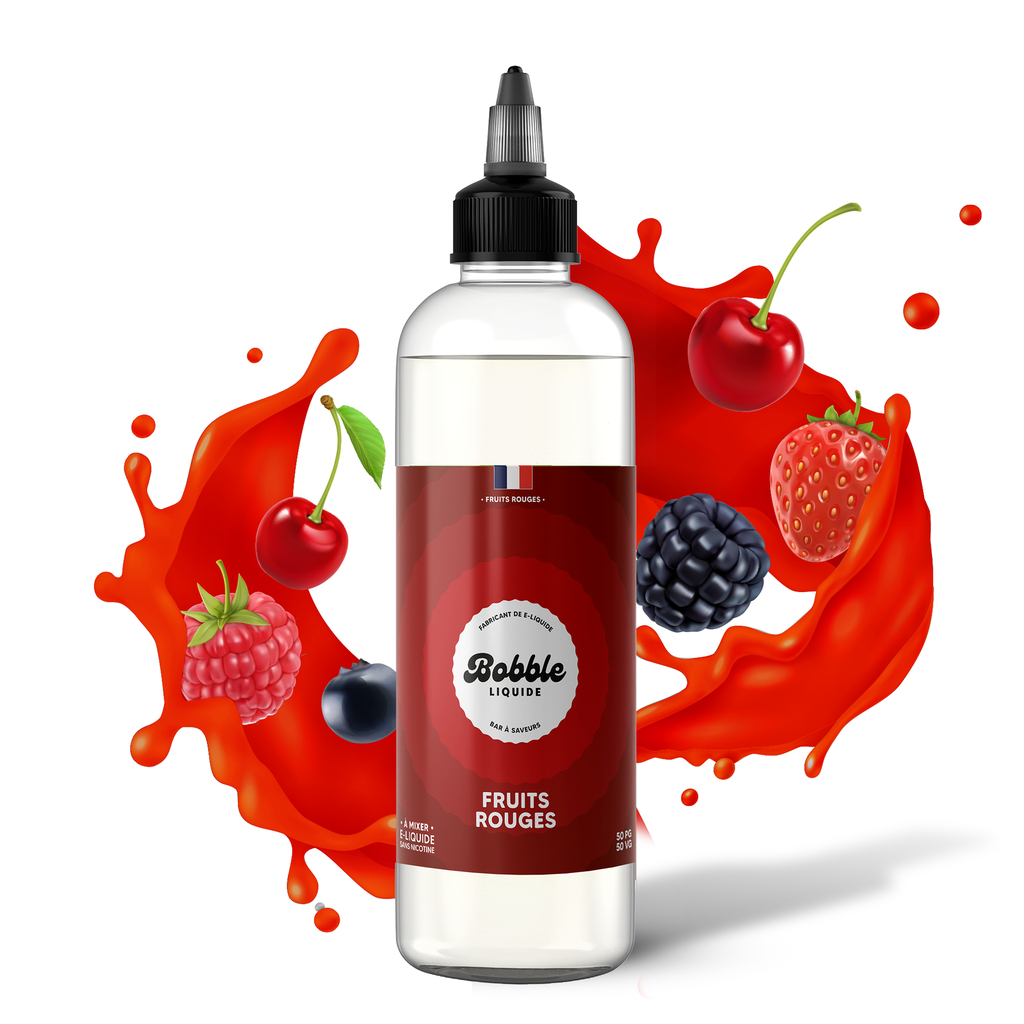 [B250-FROUG] Bobble Bar 250ml - Fruits Rouges