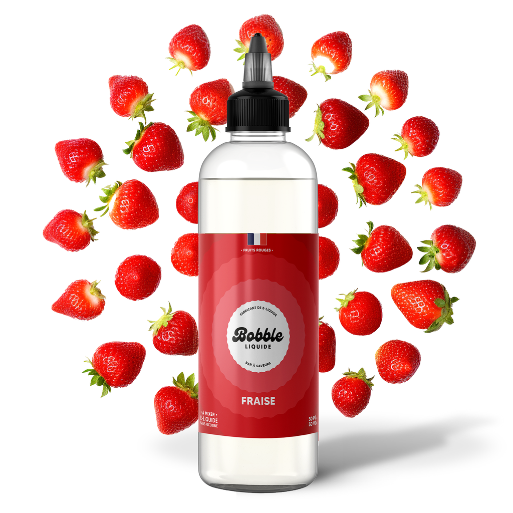 [B250-FRAISE] Bobble Bar 250ml - Fraise