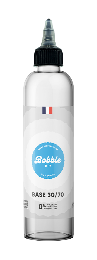 [B250-B30-70] Bobble Bar 250ml - Base PG30 / VG70
