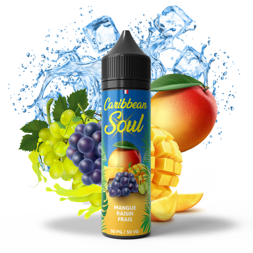 [SOUL-MR50] Caribbean Soul 50ml - Mangue Raisin Frais