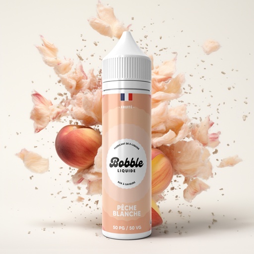 [B40-PECHB] Bobble 40ml Pêche Blanche